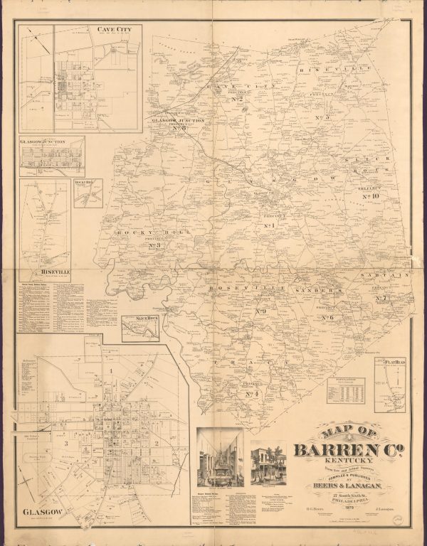Kentucky Genealogy, 142 Books, 21 Landowner Maps and 8 Panoramic Maps On USB - Image 5