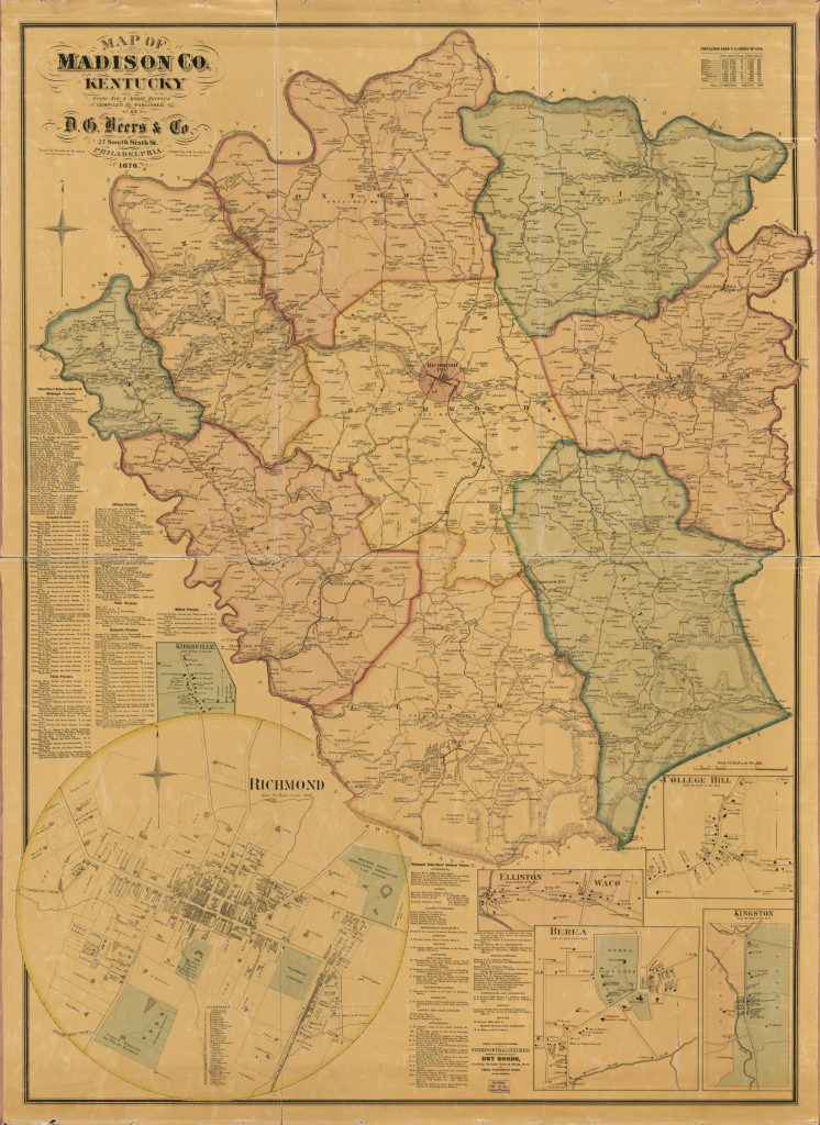 Kentucky Genealogy, 142 Books, 21 Landowner Maps and 8 Panoramic Maps On USB - Image 7