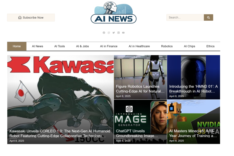 Fully Automated AI News Website For Sale