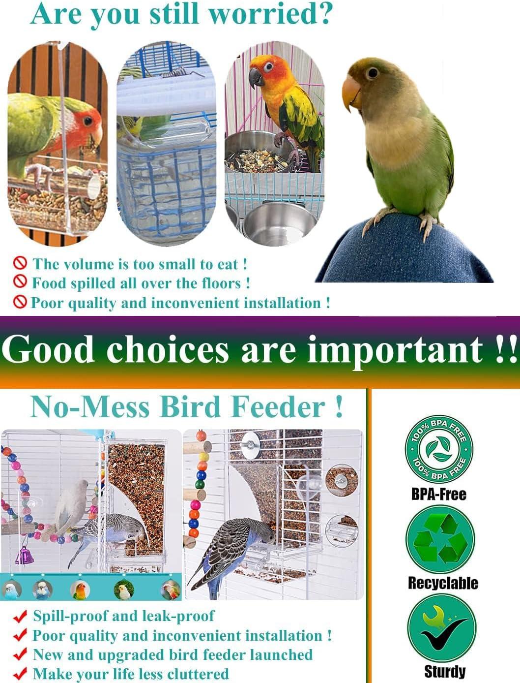 Discover the⁤ Kenond No Mess⁢ Bird Feeder Set: A Game Changer for Our Feathered Friends!