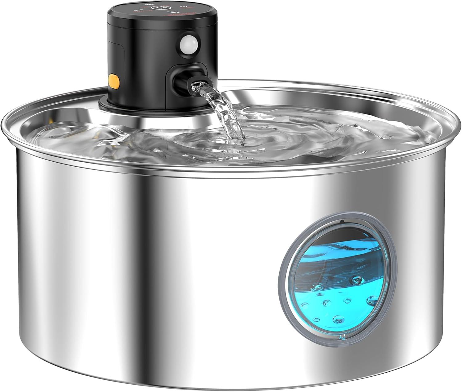 Top Stainless ‍Steel Cat water Fountains for Happy‌ Hydration