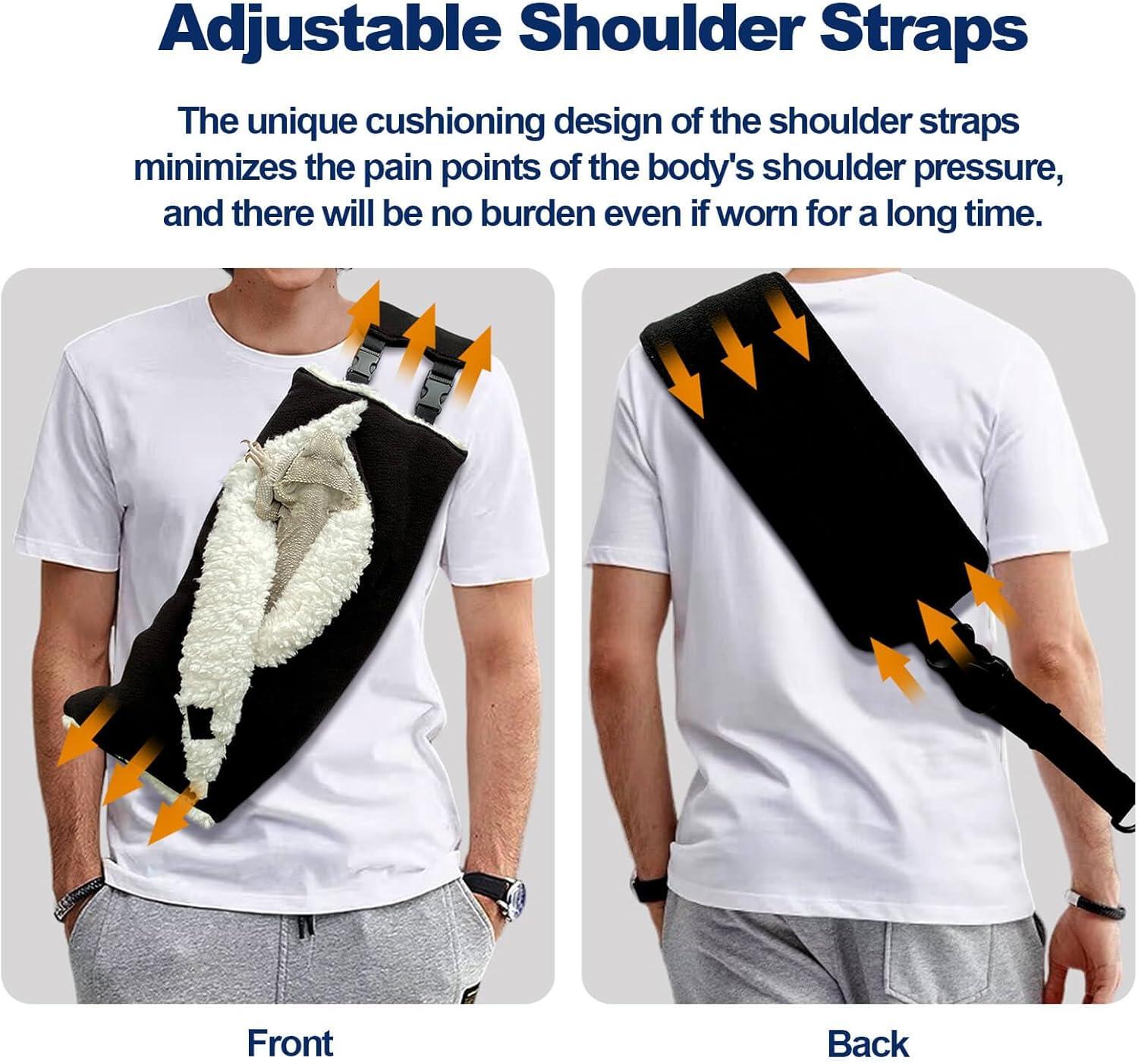Snuggle in Style: Our​ Review of the Fluffy Bearded Dragon Sling!