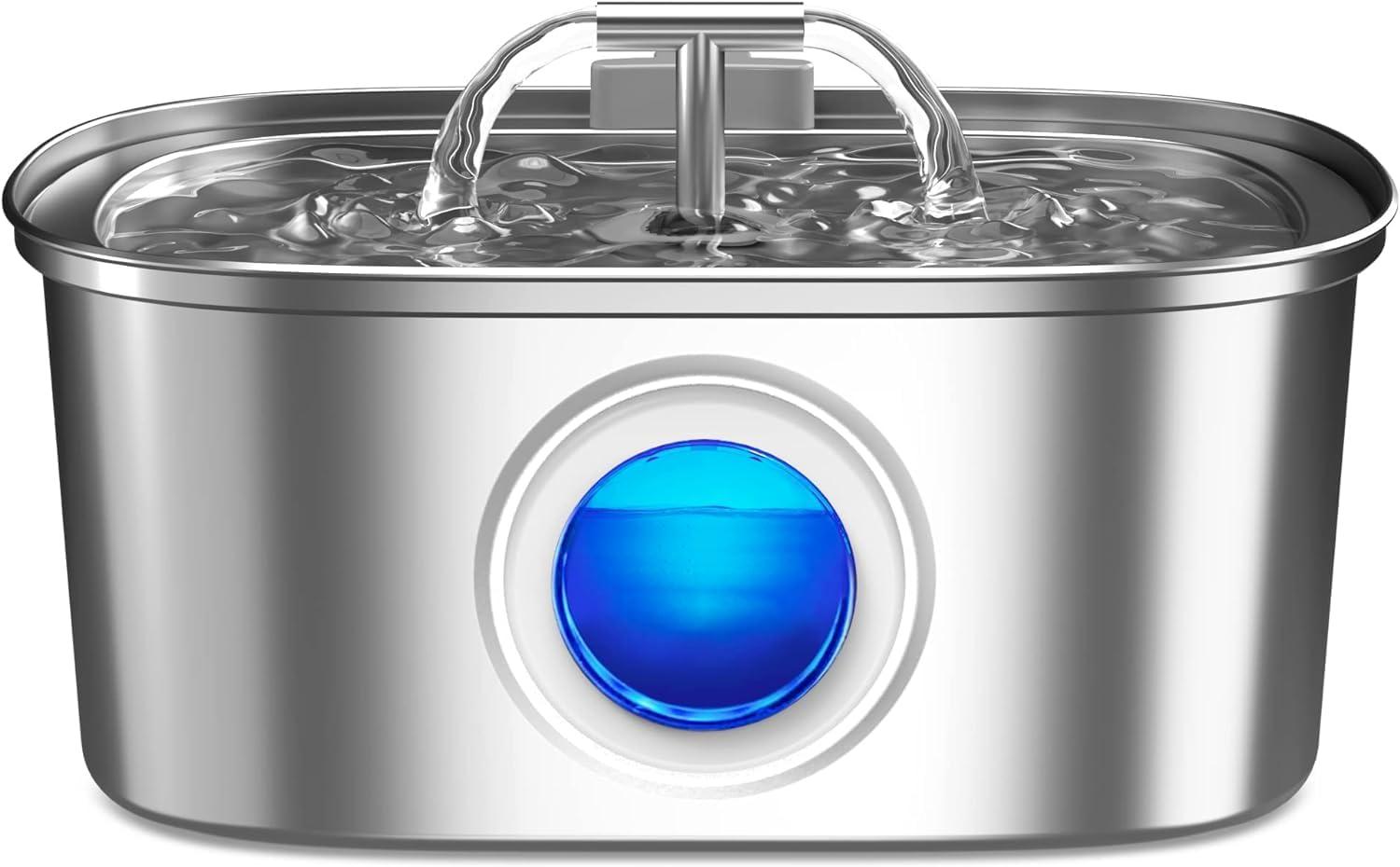 Top Stainless Steel ‌Cat Water Fountains for Happy Hydration