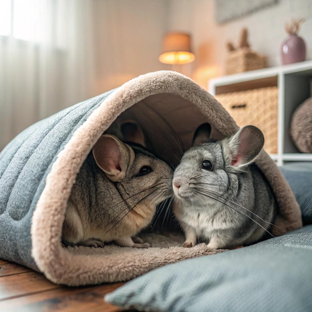 1) Social Creatures: Chinchillas thrive in social environments and often do best in pairs. This trait can enhance their happiness but requires extra consideration for their care and social needs